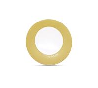 Neel Blue 33cm Set of 12 Charger Plates Checkered Design Glass Plates for Dinner Table Decoration in Metallic Gold Neel Blue Metallic Gold