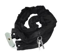 Neel Blue 38mm X 1.8M Key Padlock With Chain, 3 Key Weatherproof Security Chain