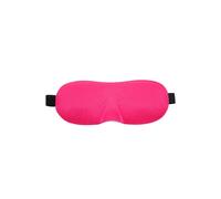 Neel Blue 3D Contoured Eye Mask For Sleeping, Blindfold Sleep Mask With Adjustable Strap In Fuchsia Fuchsia