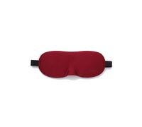 Neel Blue 3D Contoured Eye Mask For Sleeping, Blindfold Sleep Mask With Adjustable Strap In Maroon Maroon One Size