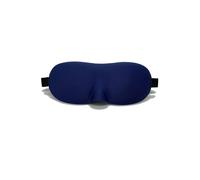 Neel Blue 3D Contoured Eye Mask For Sleeping, Blindfold Sleep Mask With Adjustable Strap In Navy Navy