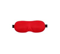 Neel Blue 3D Contoured Eye Mask For Sleeping, Blindfold Sleep Mask With Adjustable Strap Red
