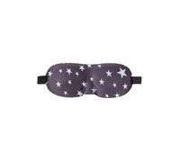Neel Blue 3D Contoured Grey Eye Mask for Sleeping, Star Printed Blindfold Sleep Mask with Adjustable Strap