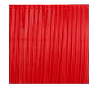 Neel Blue 3X3 M Ice Silk Backdrop Curtain Photography Scenery For Christmas Events Decor, Red