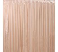 Neel Blue 3X3 M Ice Silk Backdrop Curtain Photography Scenery For Christmas Events Decor, Rose Gold