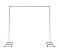 Neel Blue 3X3 Metal Frame Backdrop Stand, Photography Arch Stand Kit