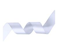 Neel Blue 40mm Lilac Mist Double Sided Satin Polyester Ribbon Roll, 25 Metres