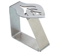 Neel Blue 4Pcs Leaf Shape Tablecloth Clips Stainless Steel Table Cloth Clamps
