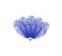 Neel Blue 50cm - 60cm Ostrich Feathers Plume, 5pcs in Royal Neel Blue Royal