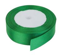 Neel Blue 50mm Bottle Green Double Sided Satin Polyester Ribbon Roll, 25 Metres