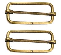Neel Blue 50mm Bronze Heavy-Duty Metal Strap Buckle Adjustable Slider Buckle
