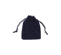 Neel Blue 50pcs Velvet Bags with Drawstring, 7cm x 9cm in Navy | Size: 7 cm x 9 cm Neel Blue Navy 7 cm x 9 cm