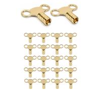 Neel Blue 5mm Solid Brass Universal Heavy-Duty Gold Radiator Bleed Key - 100pcs Neel Blue Gold