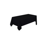 Neel Blue 60 x 102 Inch Black Rectangle Tablecloth - Pack of 1 Neel Blue Black
