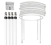 Neel Blue 6Ft - 10Ft Pipe And Drape Backdrop Stand 10Ft Circular Pipe For Photography Support System Kit