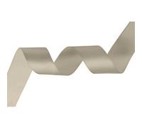Neel Blue 6mm Taupe Double Sided Satin Polyester Ribbon Roll, 25 Metres