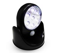 Neel Blue 7 Led Lights Motion Activated Cordless Sensor- Black, Pack Of 1