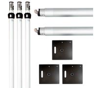 Neel Blue 8Ft X 14Ft Pipe And Drape Set Heavy Duty Photography Backdrop Stand Kit For Stage Decoration, 4X8M