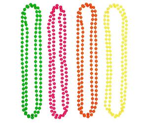 Neel Blue 9 Metre Hanging Bead Garland Beaded String Chain For Christmas Tree Decorations, Multicolour