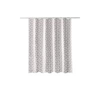 Neel Blue Abstract Geometric Bathroom Shower Curtain with 12 Hooks, Mould & Mildew Resistant- 180cm x 180cm in Grey | Size: 180 cm width x 200 cm drop Neel Blue Grey 180 cm width x 200 cm drop