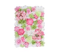 Neel Blue Artificial Flower Wall Panel Decorative Wedding Photography Backdrop Neel Blue Multicolor