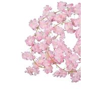 Neel Blue Artificial Silk Cherry Blossom Haning Vine - 144 Head - Baby Pink - 180cm long Neel Blue Baby Pink