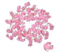 Neel Blue Artificial Silk Cherry Blossom Haning Vine - 144 Head - Baby Pink - 180cm long Neel Blue Pink