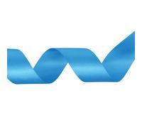 Neel Blue Baby Blue Double Sided Satin Ribbon Polyester Ribbon Roll, 40mm X 10 Metres