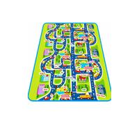 Neel Blue Baby Play Mat, My City Theme Foldable Playmat - 160cm x 130cm | Size: 160 cm x 130 cm Neel Blue Multicolor 160 cm x 130 cm