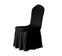 Neel Blue Black Skirt Style Chair Cover For Wedding - Pack Of 1