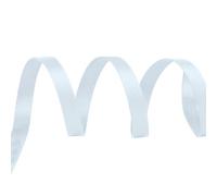 Neel Blue Blue Vapour Double Sided Satin Ribbon Polyester Ribbon Roll, 15mm X 10 Metres