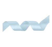 Neel Blue Blue Vapour Double Sided Satin Ribbon Polyester Ribbon Roll, 6mm X 10 Metres