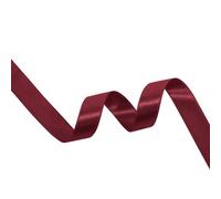 Neel Blue Burgundy Double Sided Satin Ribbon Polyester Ribbon Roll, 10mm X 10 Metres