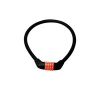 Neel Blue Cable Lock, 4 Digit 65cm/2.1ft Combination Lock in Black Neel Blue Black