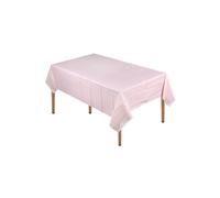 Neel Blue Checkered PVC Tablecloth, Plastic Table Cover, 137cm x 180cm in Fuchsia | Size: 137 cm x 180 cm Neel Blue Fuchsia 137 cm x 180 cm