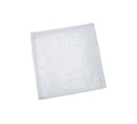 Neel Blue Christmas Napkins Cloth Dinner Table Napkins, 100% Polyester Kitchen Cloth Napkins - 10pcs in White Neel Blue White