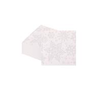 Neel Blue Christmas Party Snowflakes Printed Paper Napkins 2 Ply - 33cm x 33cm, 20pcs in White | Size: 33 cm x 33 cm Neel Blue White 33 cm x 33 cm