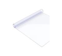 Neel Blue Clear Plastic Table Cover, Acrylic Table Mat, 80cm x 120cm | Size: 80 cm x 120 cm Neel Blue Clear 80 cm x 120 cm