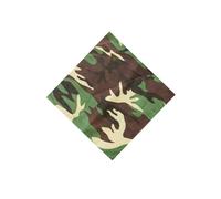 Neel Blue Cotton Bandana Headband Scarf for Raves, Riding, Outdoor Activities, 54cm in Light Green