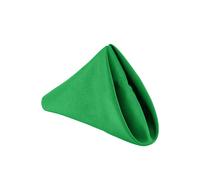 Neel Blue Cotton Polyester Napkins with Hemmed Edges, 20 Inch in Bright Green Neel Blue Bright Green