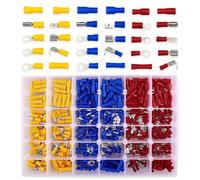 Neel Blue Crimp Connectors Tool Kit Set, Insulated Electrical Connectors - 500Pcs