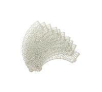 Neel Blue Cupcake Wrappers, Paper Muffin Holder, 25pcs in Silver Neel Blue Silver
