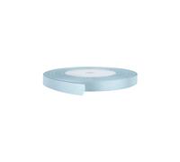 Neel Blue Double Sided Satin Polyester Ribbon Roll, 10mm x 10 Metres in Light Blue Neel Blue Light Blue