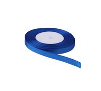 Neel Blue Double Sided Satin Polyester Ribbon Roll, 10mm x 10 Metres in Royal Neel Blue Royal