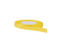 Neel Blue Double Sided Satin Polyester Ribbon Roll, 10mm x 10 Metres in Yellow Neel Blue Yellow