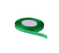 Neel Blue Double Sided Satin Polyester Ribbon Roll, 15mm x 25 Metres in Bottle Green Neel Blue Bottle Green
