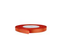 Neel Blue Double Sided Satin Polyester Ribbon Roll, 15mm x 25 Metres in Orange Neel Blue Orange
