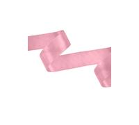 Neel Blue Double Sided Satin Polyester Ribbon Roll, 25mm x 10 Metres in Baby Pink Neel Blue Baby Pink