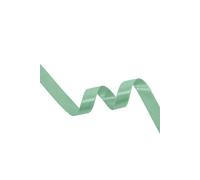 Neel Blue Double Sided Satin Polyester Ribbon Roll, 6mm x 10 Metres in Mint Neel Blue Mint