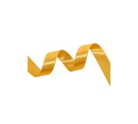 Neel Blue Double Sided Satin Polyester Ribbon Roll, 6mm x 10 Metres in Pale Orange Neel Blue Pale Orange